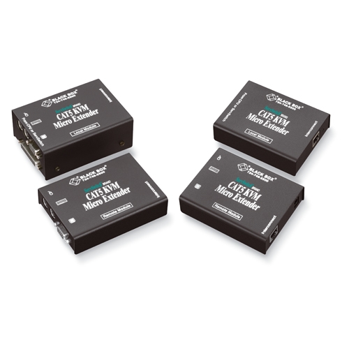 ACU3001A, CATx Micro KVM Extender – VGA, PS/2 - Black Box